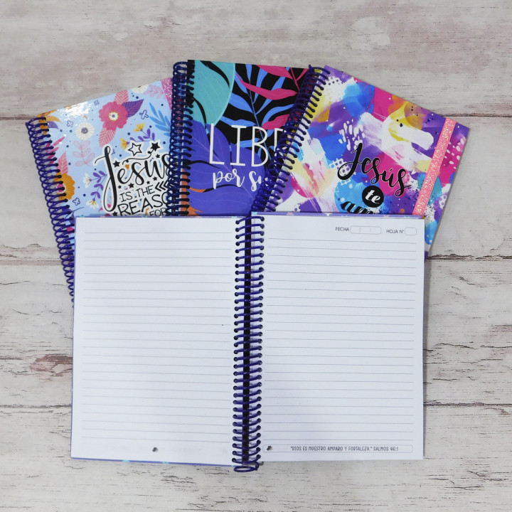 CUADERNOS TAPA DURA TAMAÑO A5 Religioso