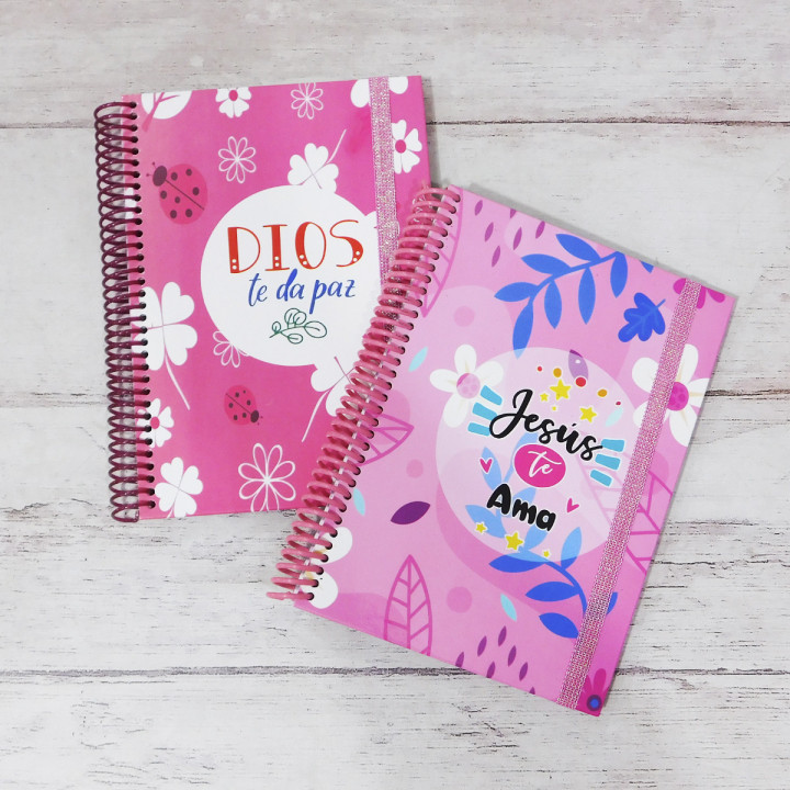CUADERNOS TAPA DURA TAMAÑO A5 Religioso