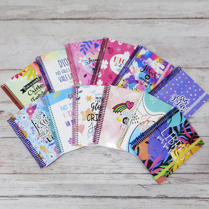 CUADERNOS TAPA DURA TAMAÑO A5 Religioso