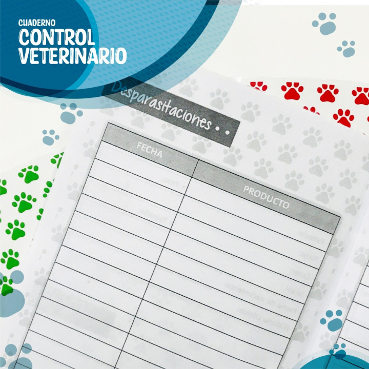 CUADERNO DE CONTROL VETERINARIO Conv.