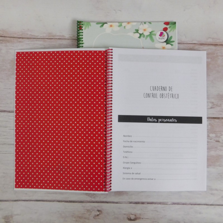 AGENDA CONTROL DE EMBARAZO Int B&N Conv.