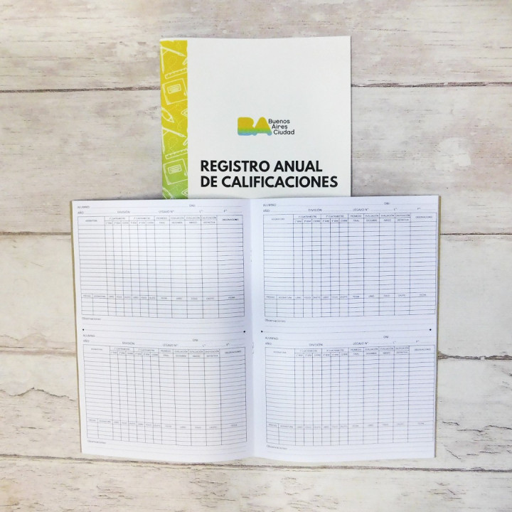 REGISTRO ANUAL DE CALIFICACIONES