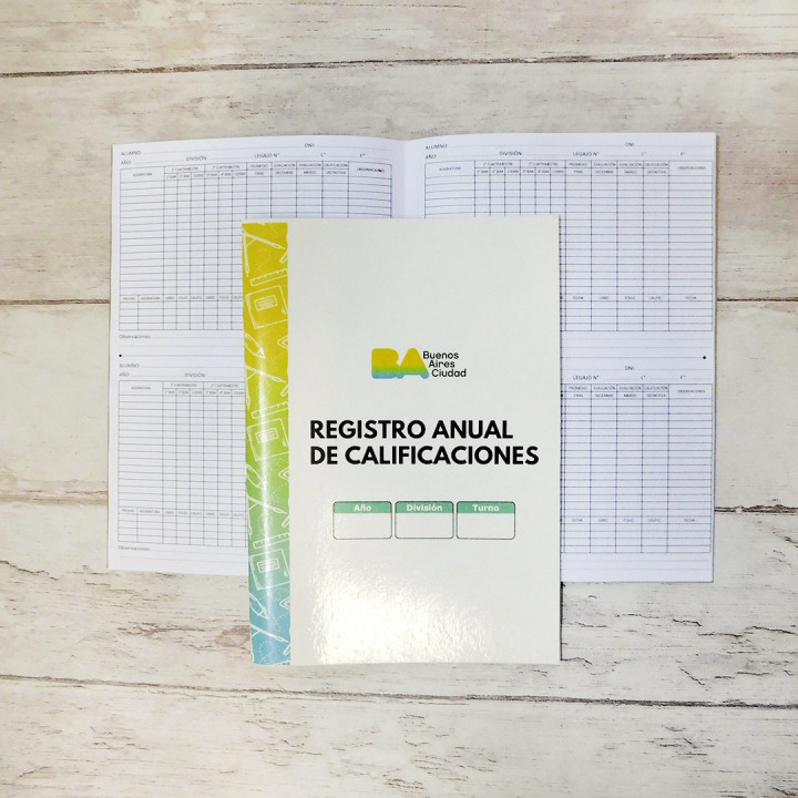 REGISTRO ANUAL DE CALIFICACIONES