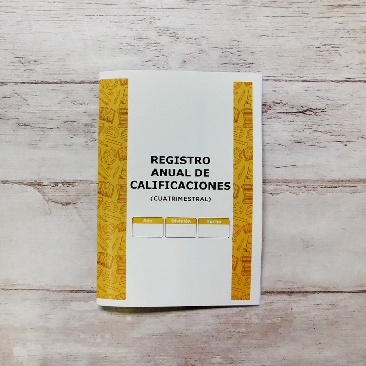REGISTRO ANUAL DE CALIFICACIONES