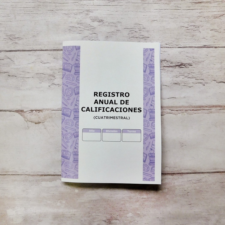 REGISTRO ANUAL DE CALIFICACIONES