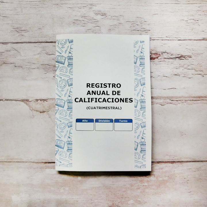 REGISTRO ANUAL DE CALIFICACIONES
