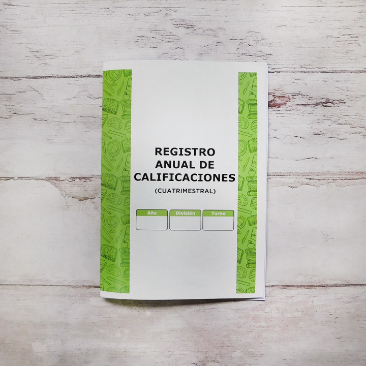 REGISTRO ANUAL DE CALIFICACIONES