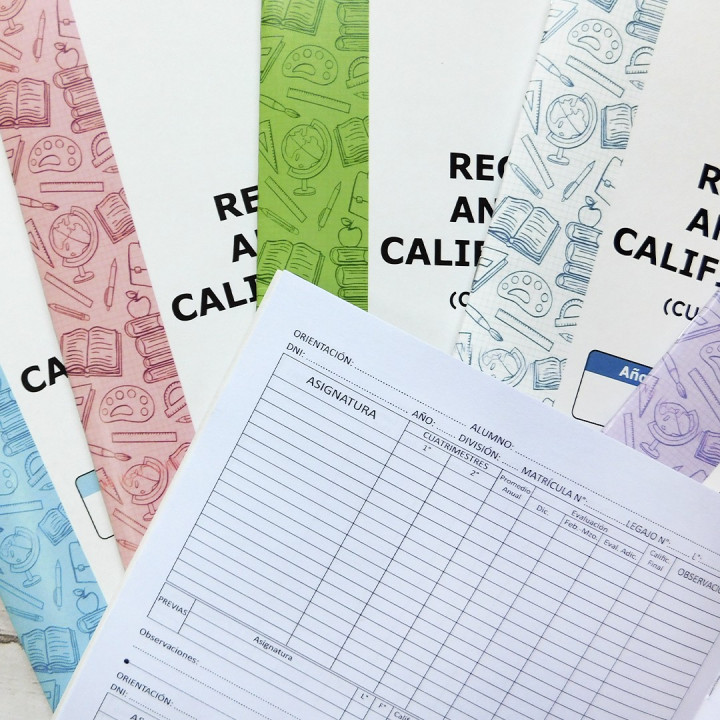 REGISTRO ANUAL DE CALIFICACIONES
