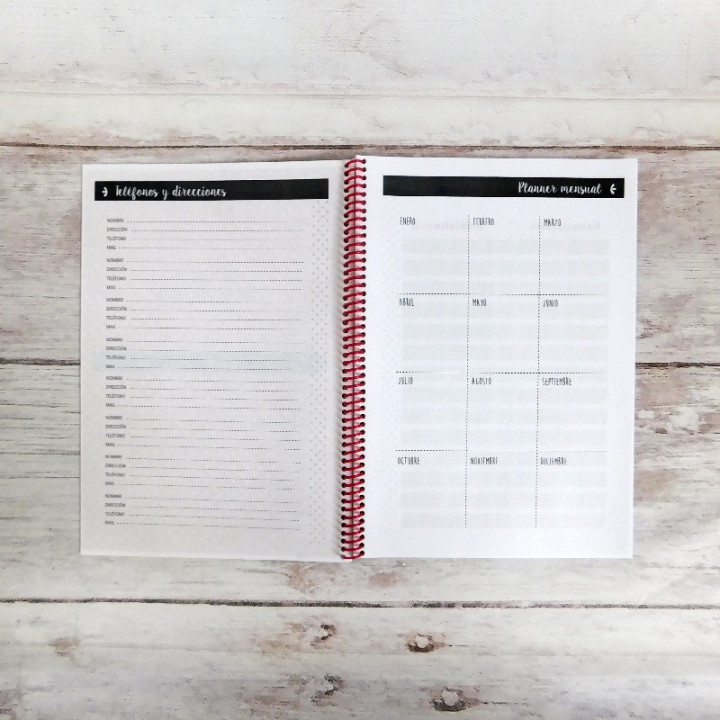 AGENDA CONTROL DE EMBARAZO Int B&N Conv.