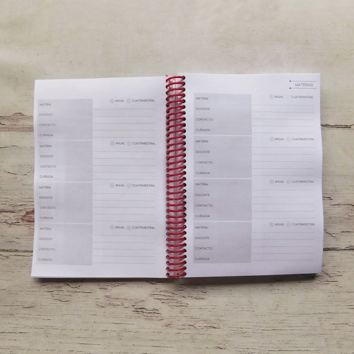 AGENDA ESTUDIANTIL