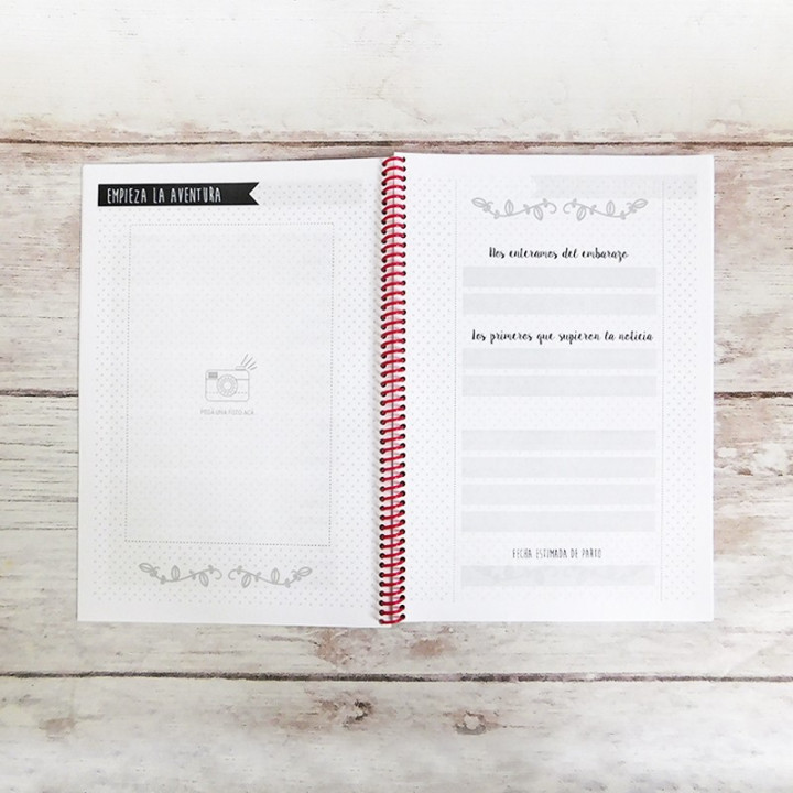 AGENDA CONTROL DE EMBARAZO Int B&N Conv.