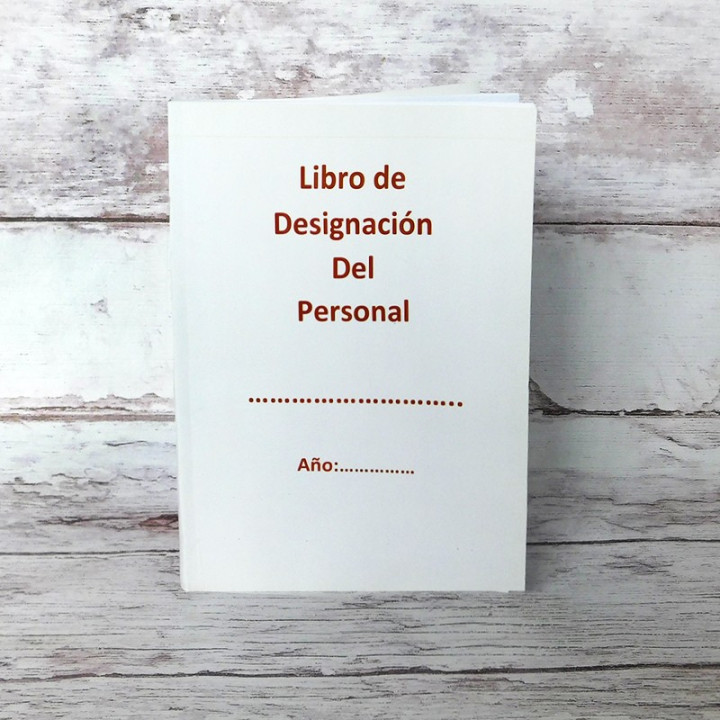 LIBRO DE DESIGNACIÓN DEL PERSONAL/ TOMA DE POSESION