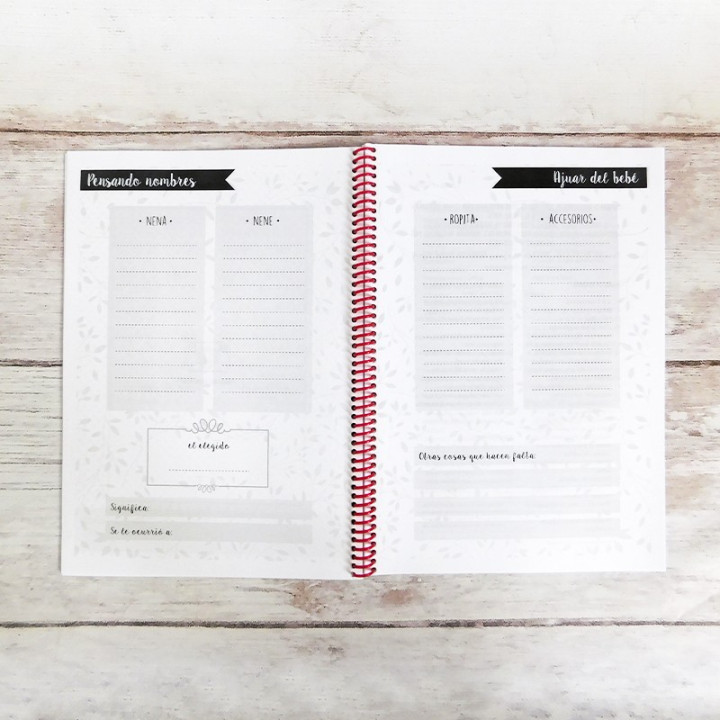 AGENDA CONTROL DE EMBARAZO Int B&N Conv.
