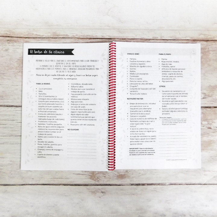AGENDA CONTROL DE EMBARAZO Int B&N Conv.