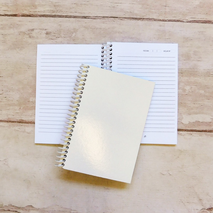 CUADERNOS A6 Sublimable
