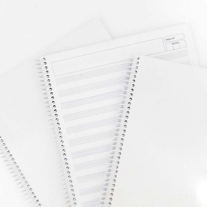 CUADERNOS UNIVERSITARIOS A4 Sublimable
