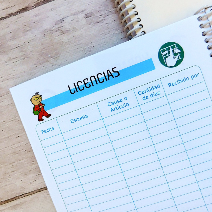 AGENDA DOCENTE 17x21 Sublimable