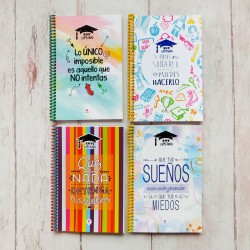 CUADERNOS 20X14 EGRESADOS...