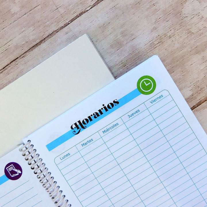 AGENDA DOCENTE 17x21 Sublimable