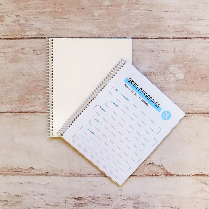 AGENDA DOCENTE 17x21 Sublimable