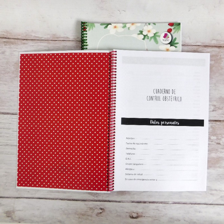 AGENDA CONTROL DE EMBARAZO Int B&N Conv.