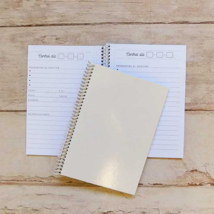 CUADERNO DE CONTROL PEDIÁTRICO Int. B&N Sublimable