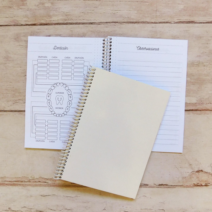 CUADERNO DE CONTROL PEDIÁTRICO Int. B&N Sublimable