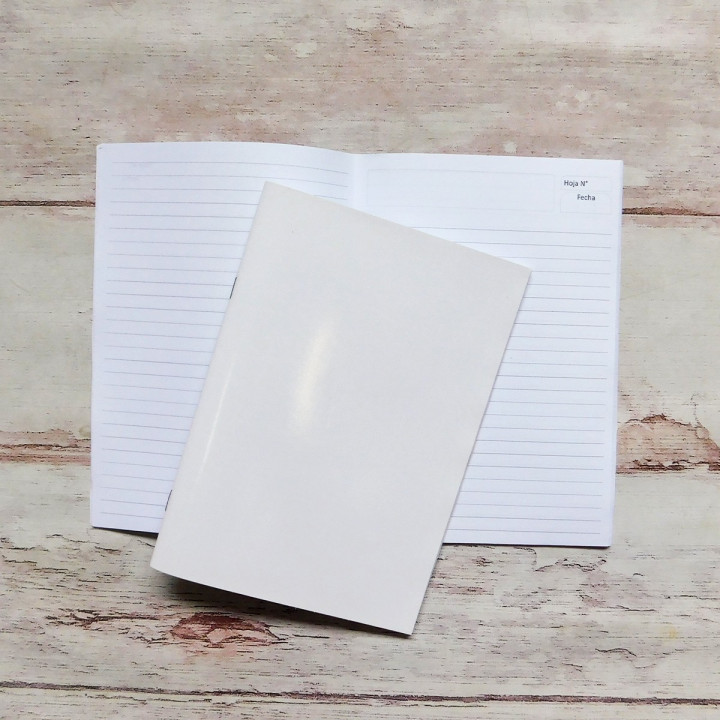 CUADERNOS ABROCHADOS Sublimable