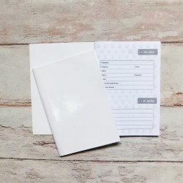 LIBRETA CONTROL VETERINARIO Int. B&N Sublimable