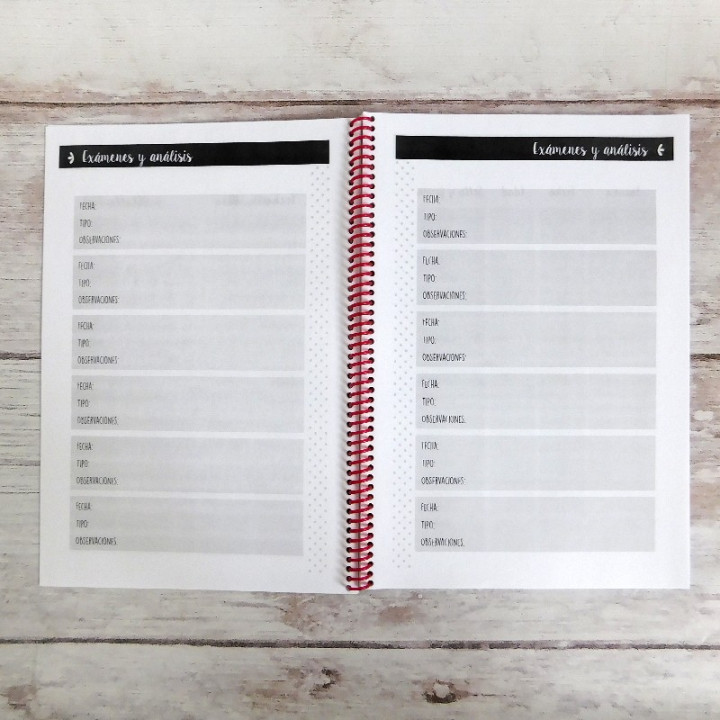 AGENDA CONTROL DE EMBARAZO Int B&N Conv.