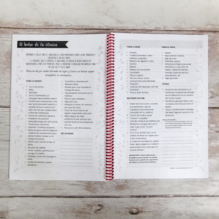 AGENDA CONTROL DE EMBARAZO Int B&N Conv.