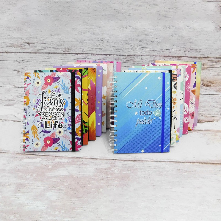 CUADERNOS TAPA DURA TAMAÑO A5 Religioso