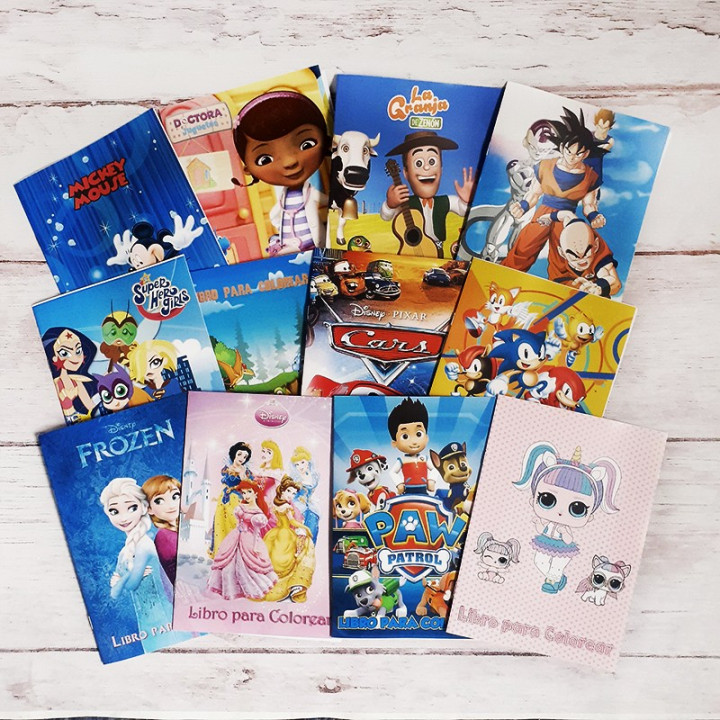 LIBROS PARA COLOREAR