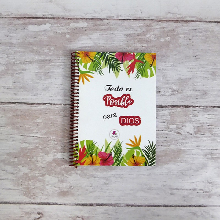 CUADERNO Tamaño A5 Anillados Religioso