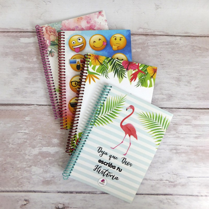 CUADERNO Tamaño A5 Anillados Religioso