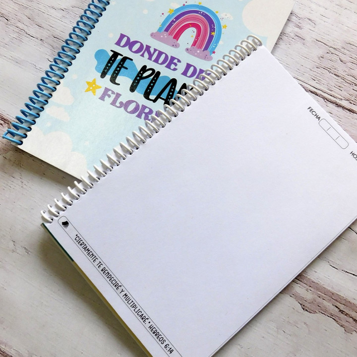 CUADERNO Tamaño A5 Anillados Religioso