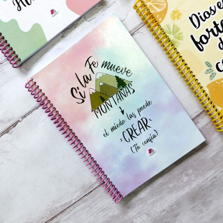 CUADERNO Tamaño A5 Anillados Religioso