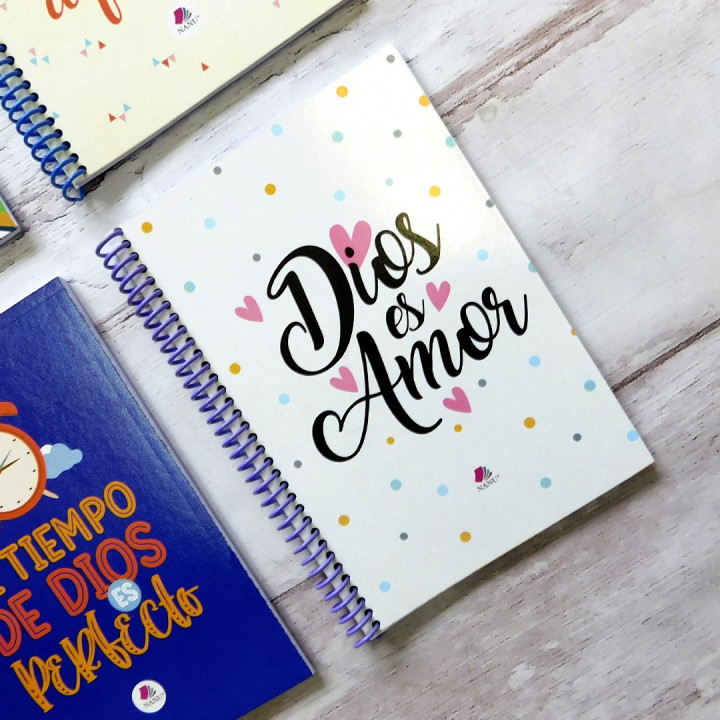 CUADERNO Tamaño A5 Anillados Religioso