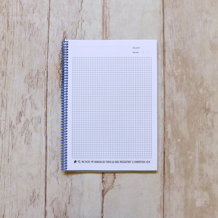 CUADERNO Tamaño A4 Universitario Anillado Religioso