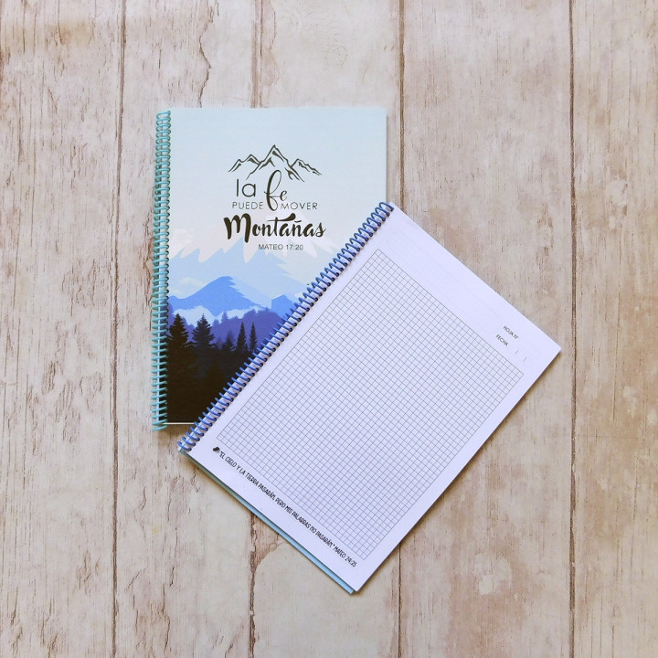 CUADERNO Tamaño A4 Universitario Anillado Religioso