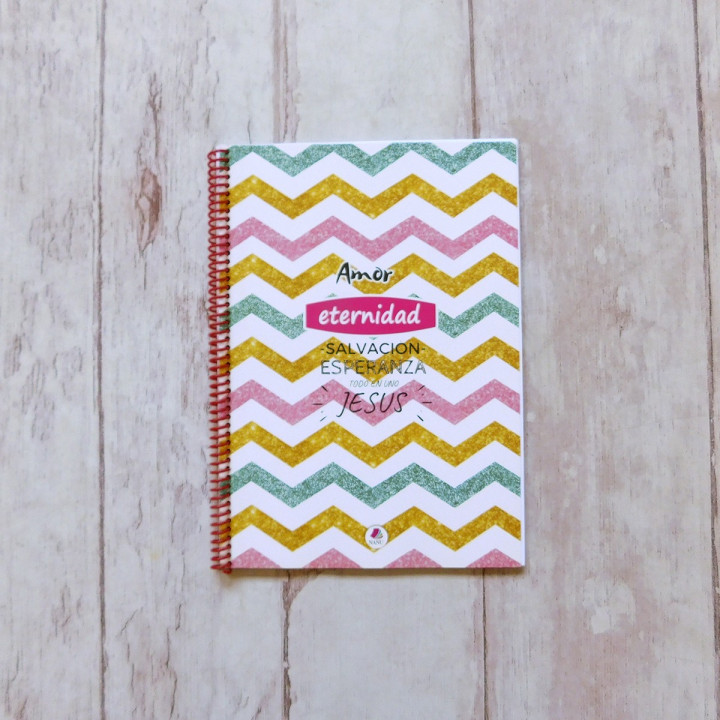CUADERNO Tamaño A4 Universitario Anillado Religioso