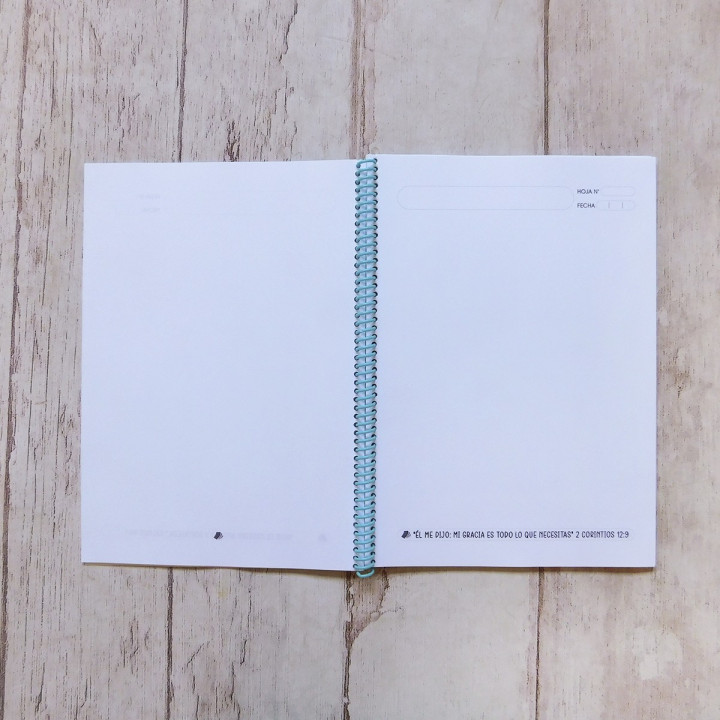CUADERNO Tamaño A4 Universitario Anillado Religioso