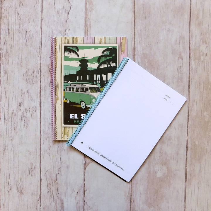 CUADERNO Tamaño A4 Universitario Anillado Religioso