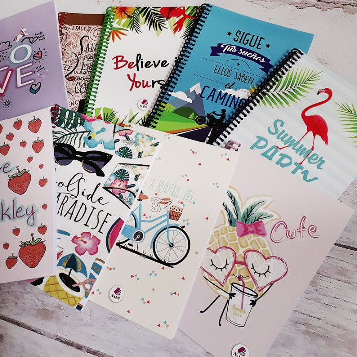 CUADERNO Tamaño A5 Anillados Conv.