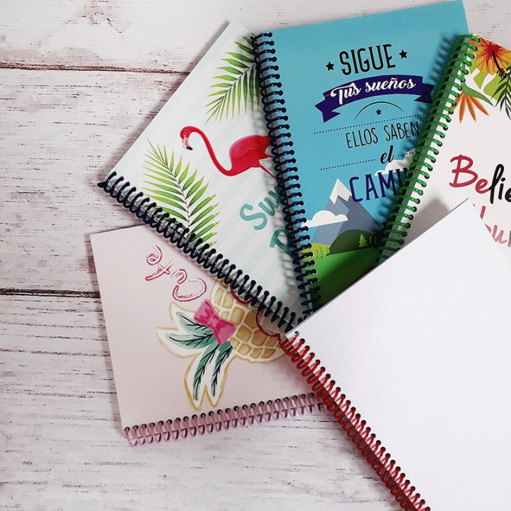 CUADERNO Tamaño A5 Anillados Conv.